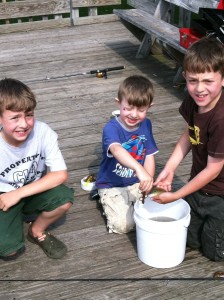 us catching fish